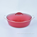 Round Ceramic Cooking Pot With Handle